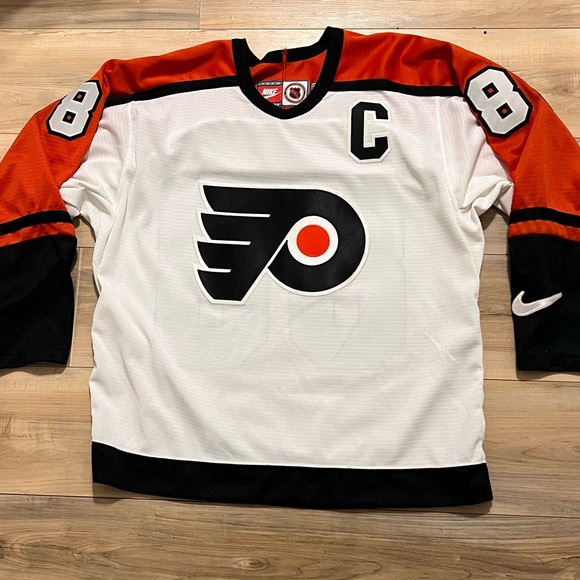 Eric Lindros Philadelphia Flyers Nike Hockey Jersey 48 (Men's Large) - Picture 1 of 6